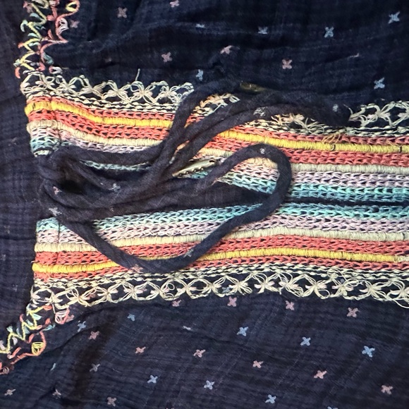 Free People Talia Embroidered Blouse - Picture 15 of 16